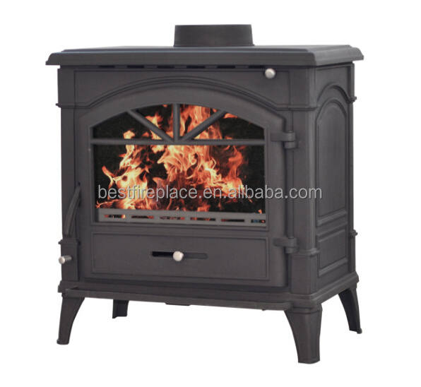 Multi Fuel Energy Saving Stoves Cubic Cast Iron Wood Stove Wood Burning Stove