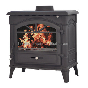 Multi Fuel Energy Saving Stoves Cubic Cast Iron Wood Stove Wood Burning Stove