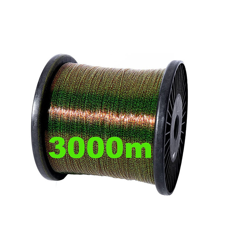 3000m 3D Spote Bionic Fluorocarbon Coated Monofilament Nylon Soft Speckle Invisibility Invisible Fluoro Fishing Line