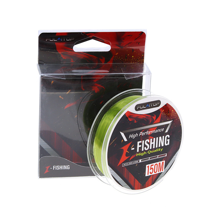 Super quality fish line string nylon multi color options nylon monofillament soft fishing line