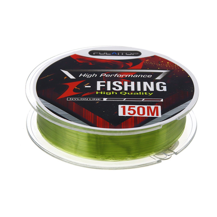 Super quality fish line string nylon multi color options nylon monofillament soft fishing line