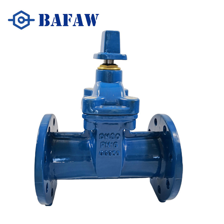 Ductile iron flanged resilient seat 8 inch gate valve