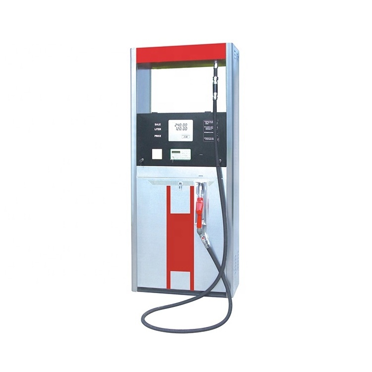 Red sun series LPG hydraulics gas station oiling machine double hoses one pump electronic solenoid valve fuel dispenser