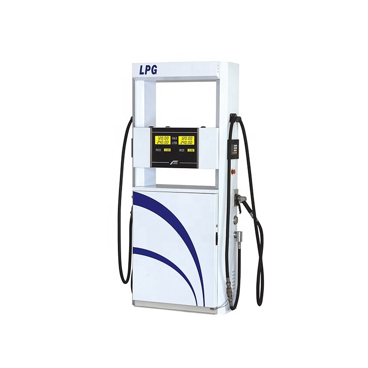 LPG Series one pump single auto shutoff nozzle gasoline station equipment electronic solenoid valve fuel dispenser