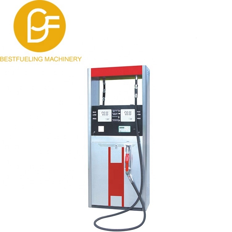 Red sun series LPG hydraulics gas station oiling machine double hoses one pump electronic solenoid valve fuel dispenser