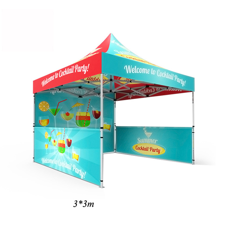 Bestful Signs Custom10x10 10x15 10x20 Canopy Tent Pop Up Tent Outdoor Folding Trade Show Display Tent