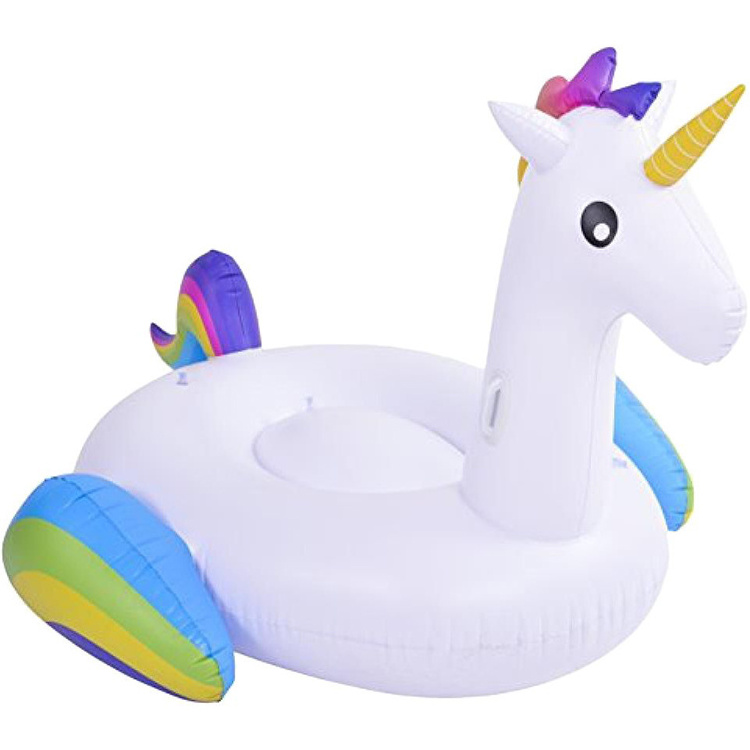 Giant Inflatable Unicorn Pool Float Blow Up Summer Beach Swimming Pool Party Lounge Raft