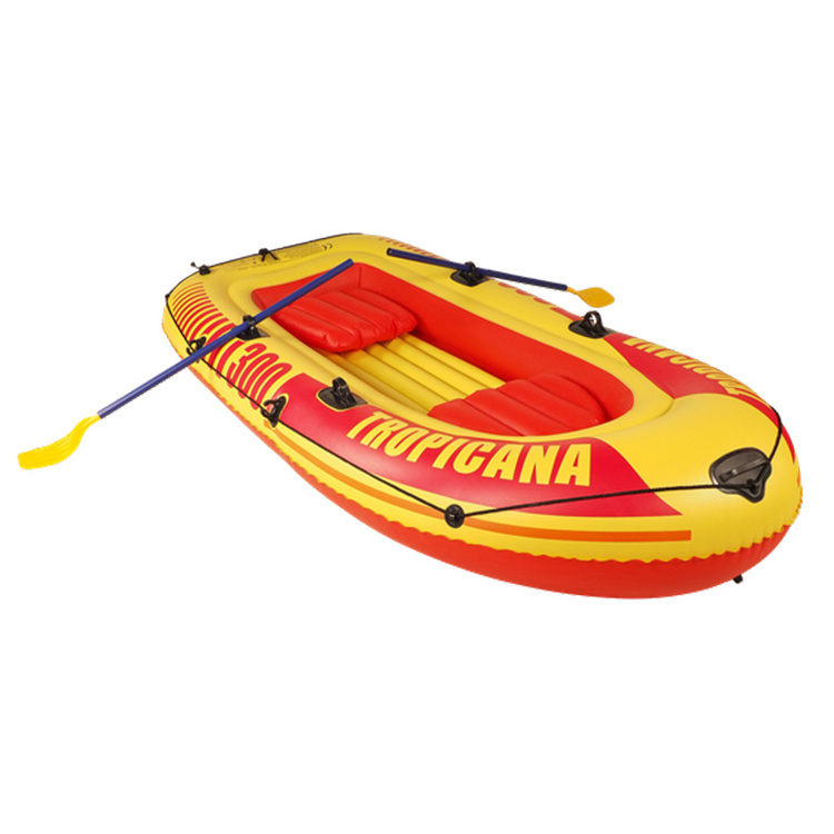 Wholesale 3 Person Giant PVC Inflatable Air Boat for Adults and Kids