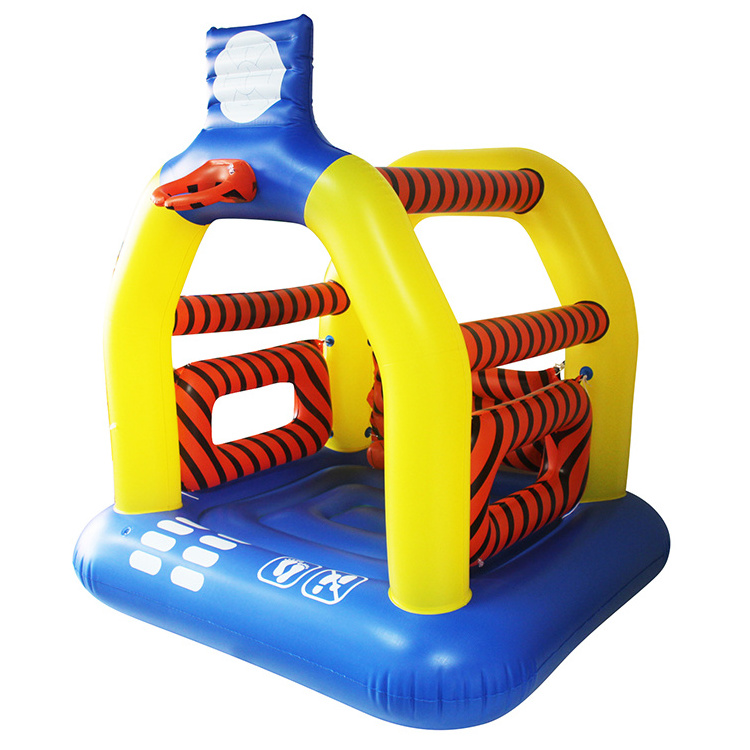 Giant Inflatable Bouncer with Basketball Hoop PVC Bouncy House Jumping Castle