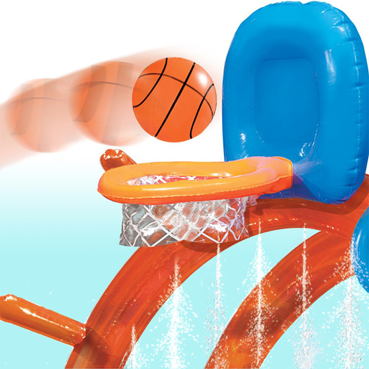 224cm Giant PVC Inflatable Basketball Splash Play Center Swimming  Pool