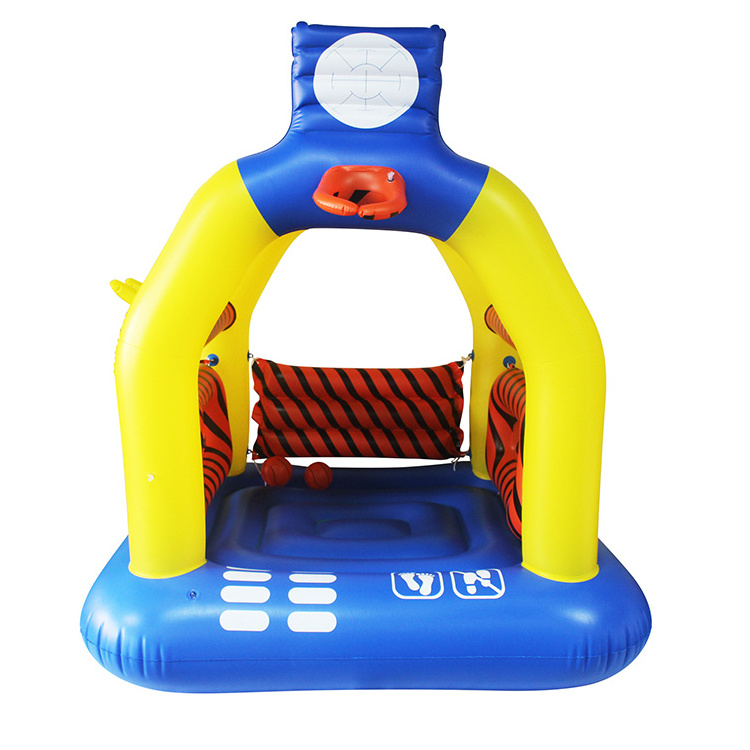 Giant Inflatable Bouncer with Basketball Hoop PVC Bouncy House Jumping Castle