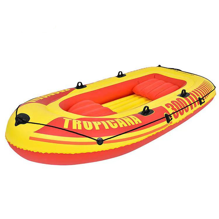 Wholesale 3 Person Giant PVC Inflatable Air Boat for Adults and Kids