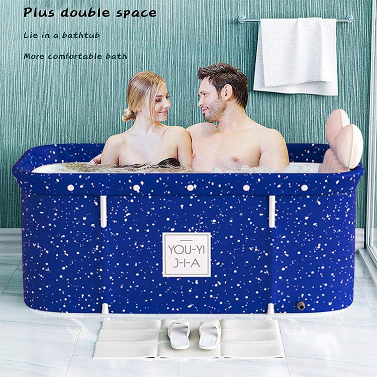 Good Quality Bathtub Foldable Plastic Adult Portable Tub for Indoor SPA Shower Basin