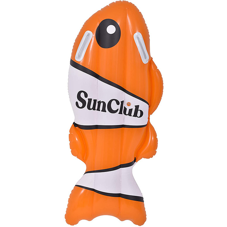 Custom Eco Friendly Inflatable Fish Swim Kickboards for Kids