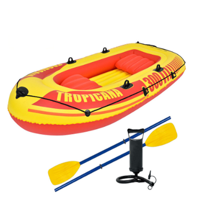 Wholesale 3 Person Giant PVC Inflatable Air Boat for Adults and Kids