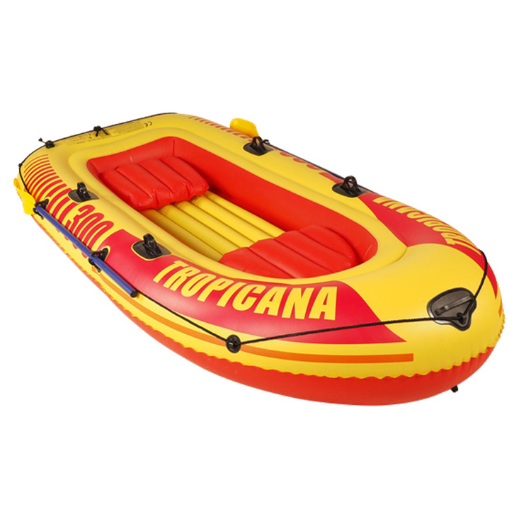 Wholesale 3 Person Giant PVC Inflatable Air Boat for Adults and Kids