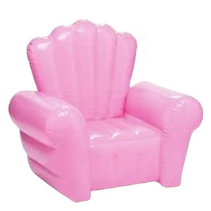 Pink Inflatable Throne Chair for sale durable PVC large blow up throne sofa