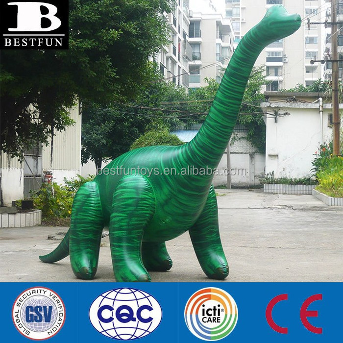 Custom giant inflatable dinosaurs toys soft plastic dinosaur bouncer for sale