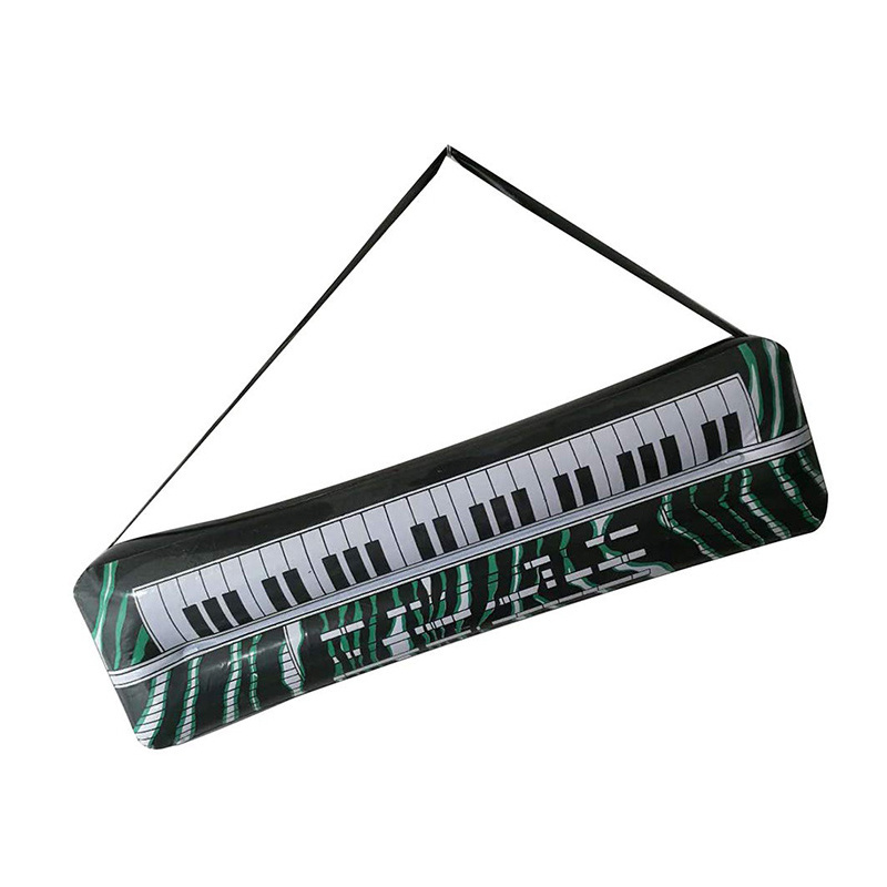 factory customized eco-friendly vinyl inflatable musical instrument toys durable plastic blow up piano for sale