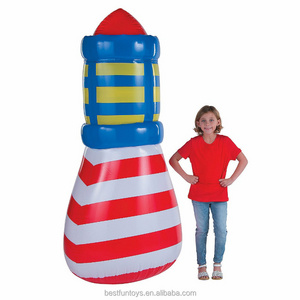 heavy duty vinyl inflatable jumbo lighthouse party decoration toys for kids