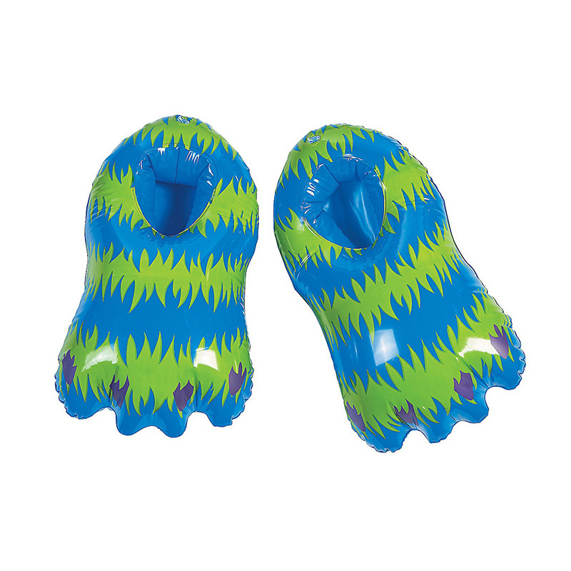 giant inflatable flip flop feet plastic party shoes funny inflatable kids flip flops