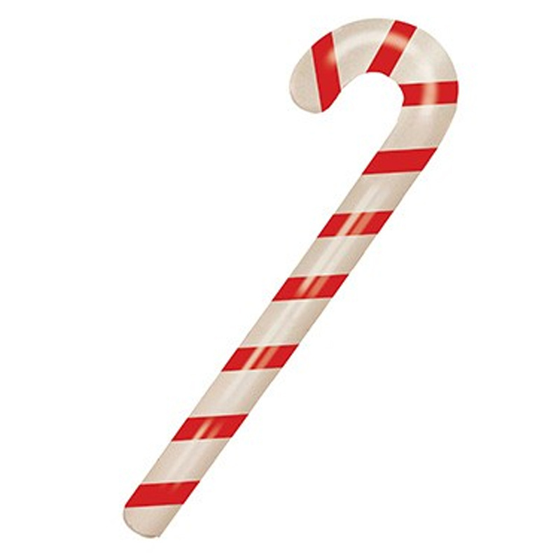 durable PVC Christmas Candy Cane Inflatable Decoration plastic foldable candy cane toys for kids