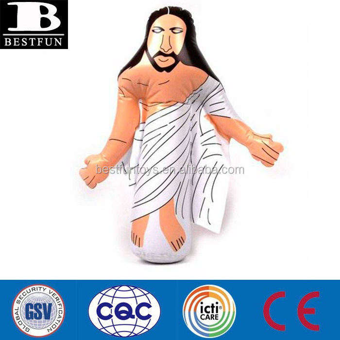 Hot Sale Giant Inflatable PVC Jesus for Easter Decoration Inflatable Jesus Publicity toys for kids