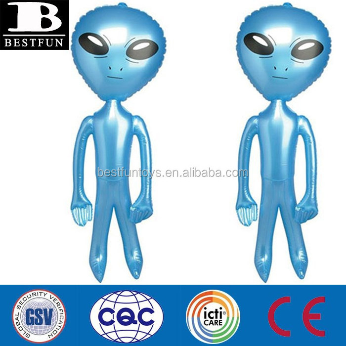 pvc inflatable alien toys cheap inflatables plastic inflatable hanging alien toys display