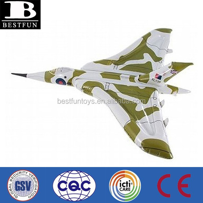 promotional customized pvc vulcan inflatable aeroplane plane plastic toy plane airplane aircraft