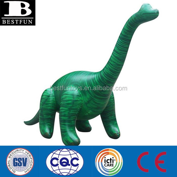 Custom giant inflatable dinosaurs toys soft plastic dinosaur bouncer for sale