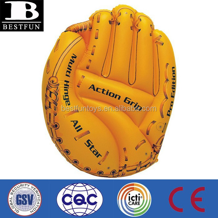 factory custom baseball gloves pvc inflatable pool floating water mattress lounge plastic water lilo surf mattress beach bed