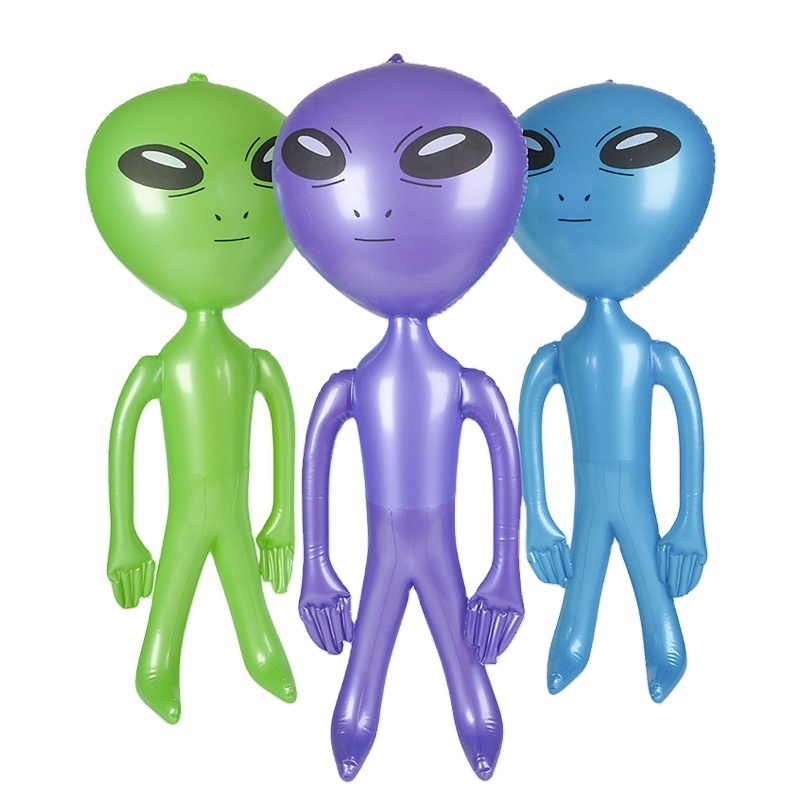 pvc inflatable alien toys cheap inflatables plastic inflatable hanging alien toys display