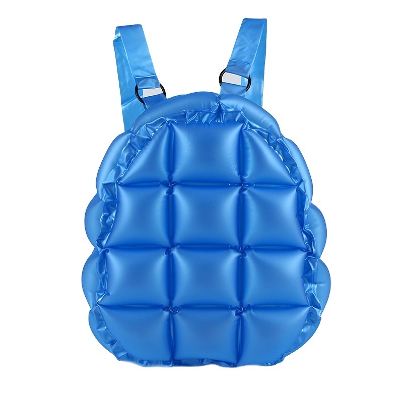 customized PVC beach bag waterproof inflatable children's backpack boy girl backpack summer outdoor supplies swimming pool bag