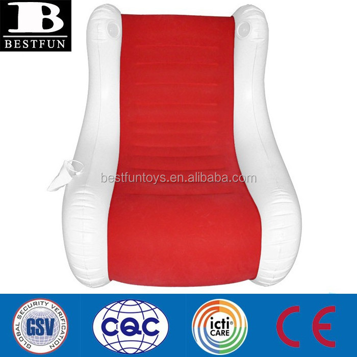 NEW Inflatable Music Chair Inflatable Rocking Chair sofa with built-in speaker