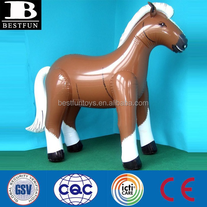 giant dark brown inflatable horse big toys horse plastic inflatable horse bouncer display