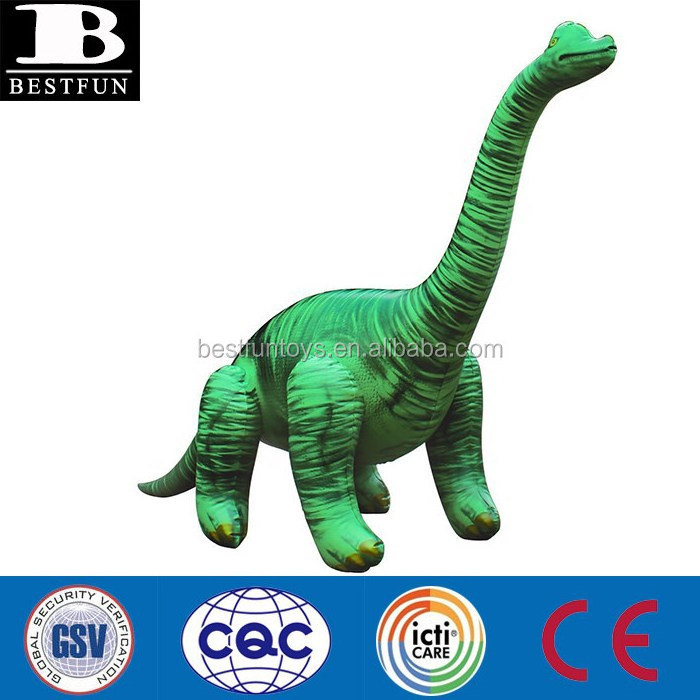 Custom giant inflatable dinosaurs toys soft plastic dinosaur bouncer for sale