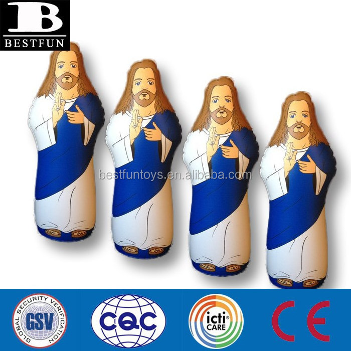 Hot Sale Giant Inflatable PVC Jesus for Easter Decoration Inflatable Jesus Publicity toys for kids