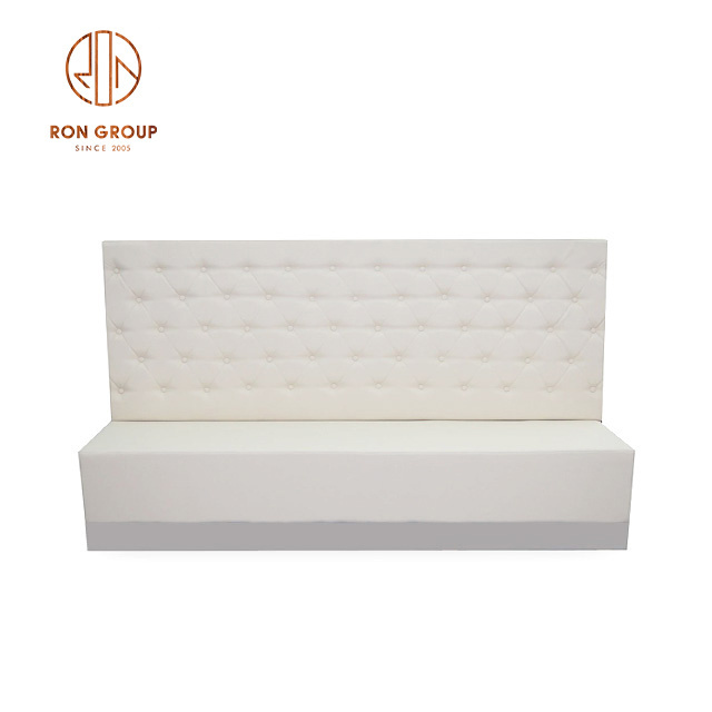 Restaurant furniture Supplies Commercial Sofa Bench 2022 Wholesale Coffee Leather Sofa Restaurant Booth Sofa Seating Cushions