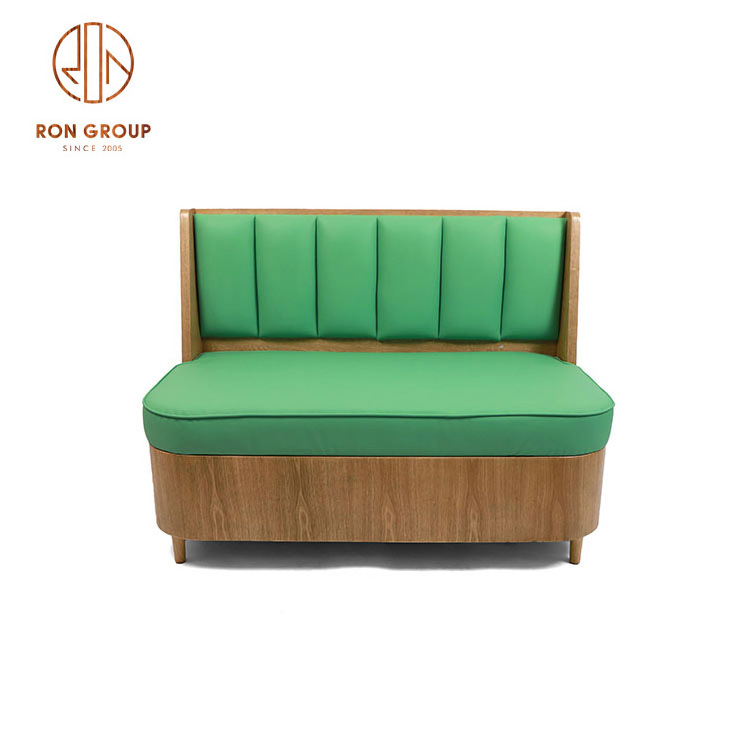 High quality Customized Restaurant Booth Sofa for Buffet Dining Room Fast Food Cafes Night Club Furniture Sofa set