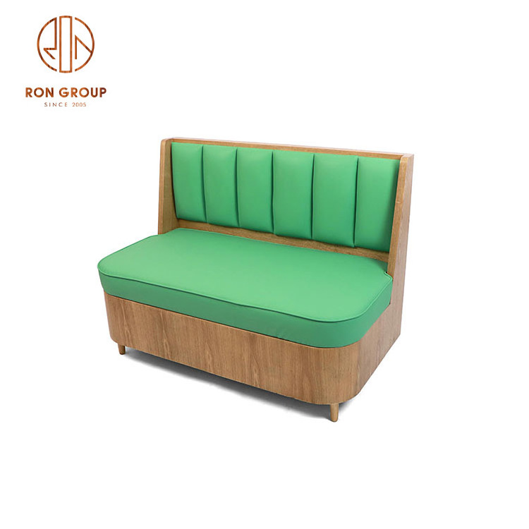 High quality Customized Restaurant Booth Sofa for Buffet Dining Room Fast Food Cafes Night Club Furniture Sofa set