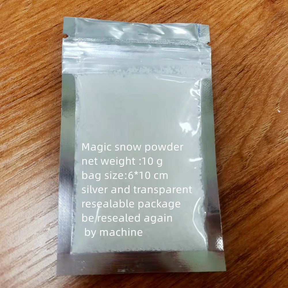 Wholesale cheap instant magic snow powder  for snow background decoration