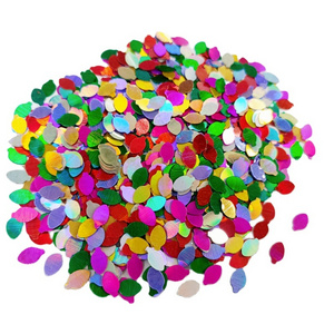 Wholesale friendly PVC material Christmas light trees snow flakes sequins glitter for Christmas Day decorations