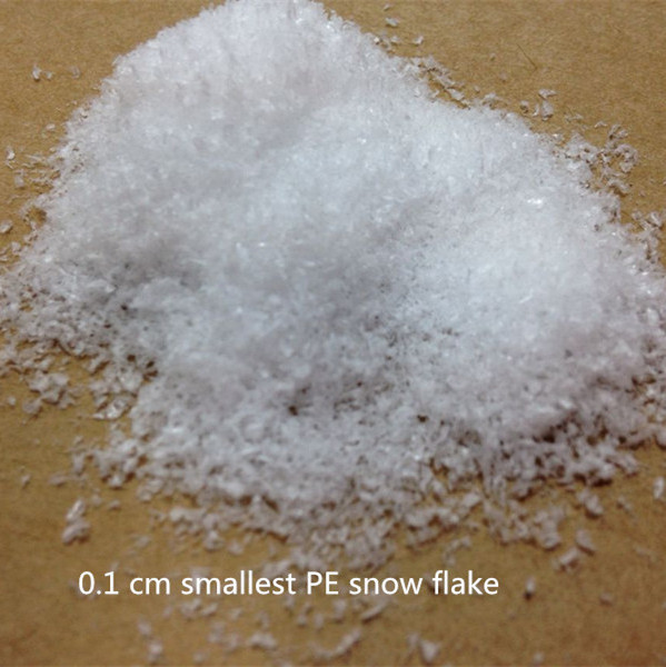 Christmas decoration used artificial   snow flake