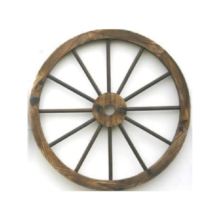 Western Wood Wagon Wheel Wall decor