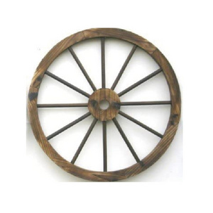 Western Wood Wagon Wheel Wall decor