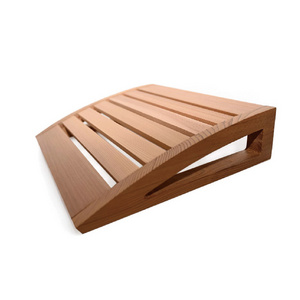 Wooden Sauna Headrest,Sauna Backrest Pillow