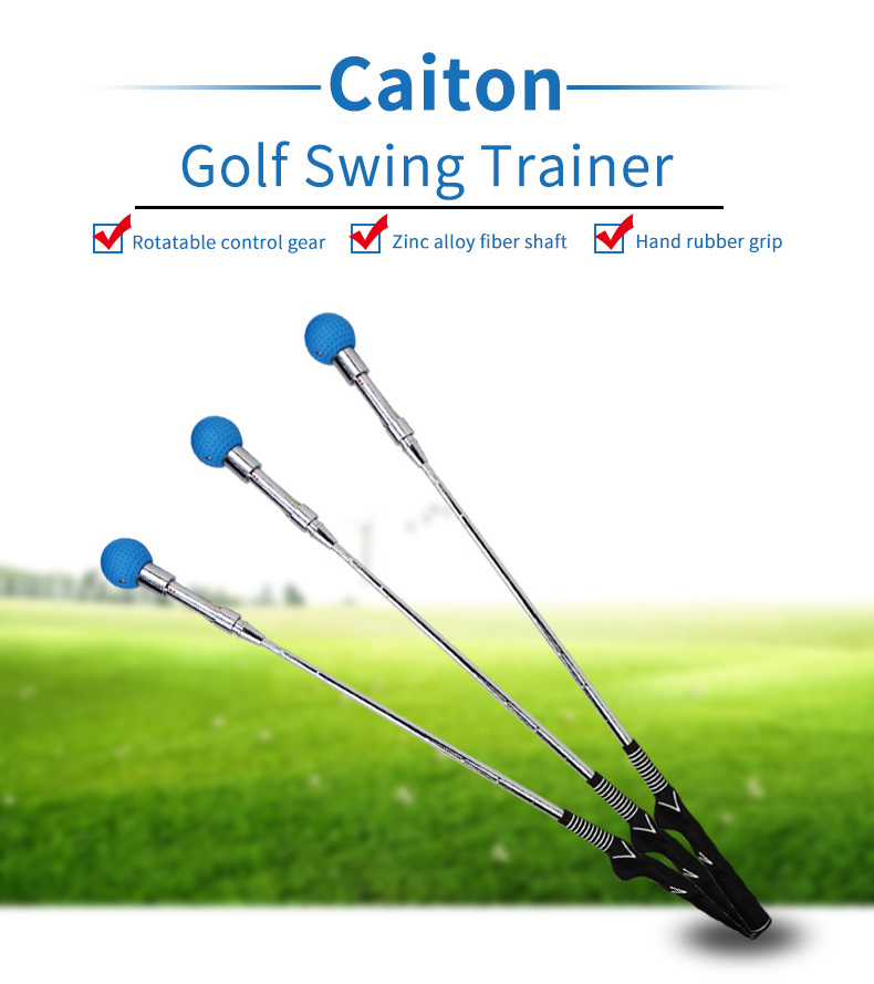 Rhythm Golf Swing Trainer Assist Beginners Indoor And Outdoor Swing Practice Golf Swing Stick Golf Training Aid