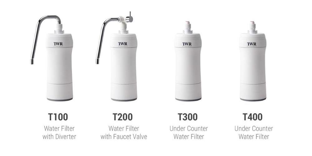 Water Purifier with Tri-Filtering System UF cartridge Carbon Block filter Electro-Positive filter Made In Korea