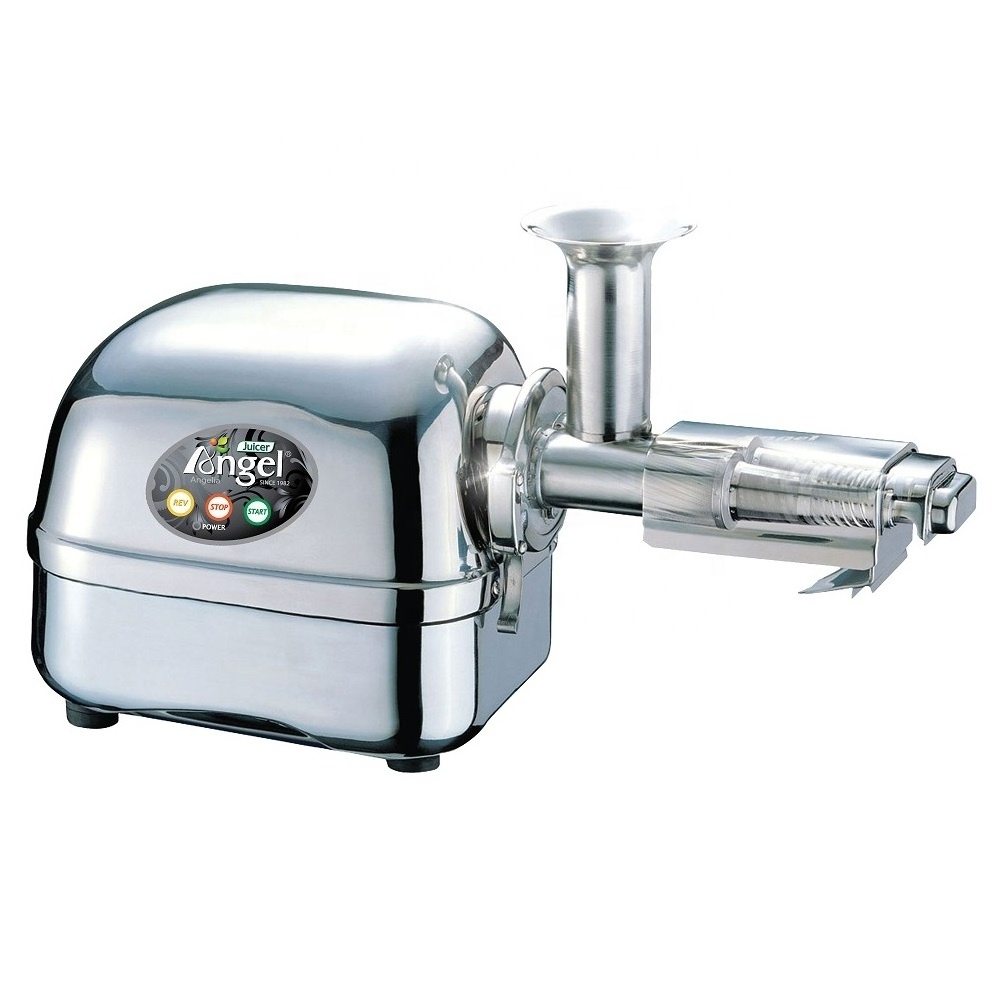 Twin Gear Juicer Made of High Quality SUS304 SUS316 Stainless Steel A Korean-made Twin Gear Juicer Fruit and oil extraction.