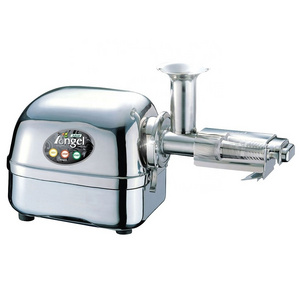 Twin Gear Juicer Made of High Quality SUS304 SUS316 Stainless Steel A Korean-made Twin Gear Juicer Fruit and oil extraction.